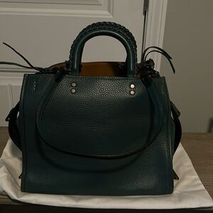 Coach  Rogue Handbag whipstitch handles